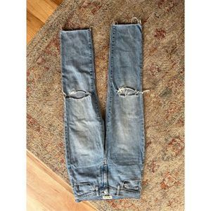 Madewell the High-Rise Slim Boyjean in Elkhart Wash